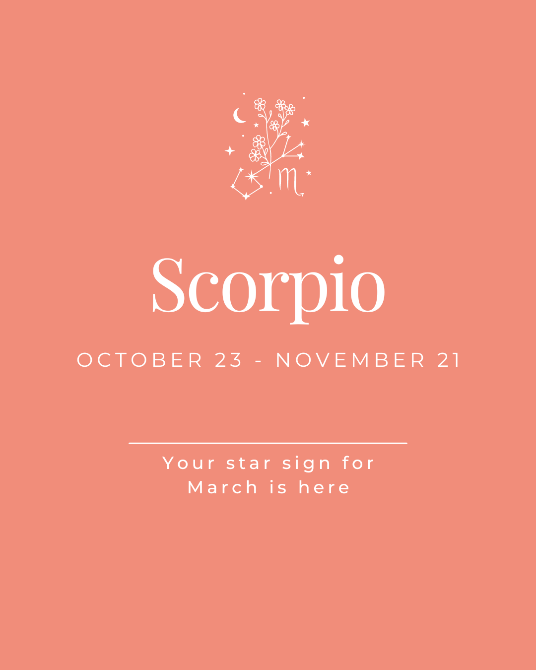 Scorpio March 2024