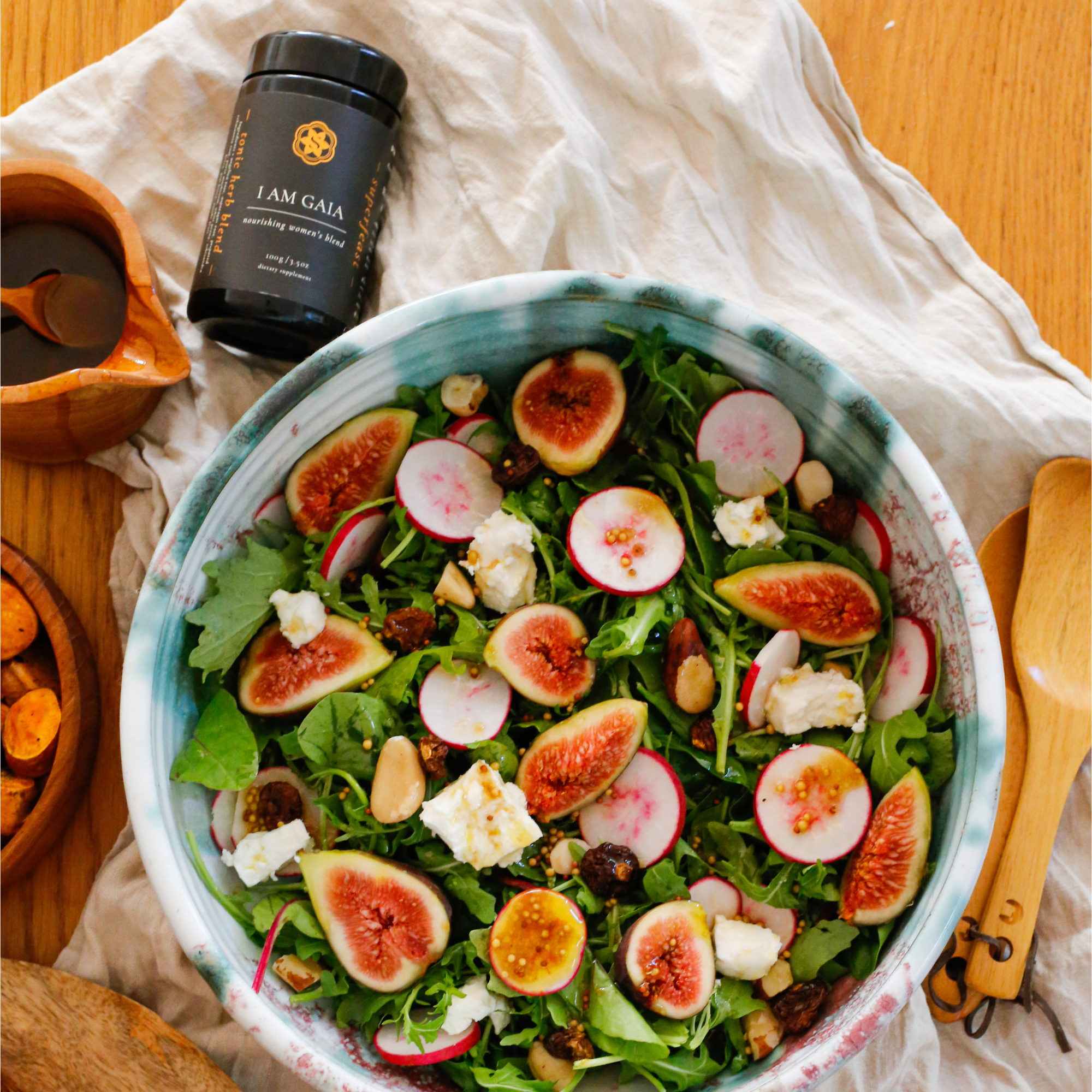 RECIPE: Glow Getter Fig Salad