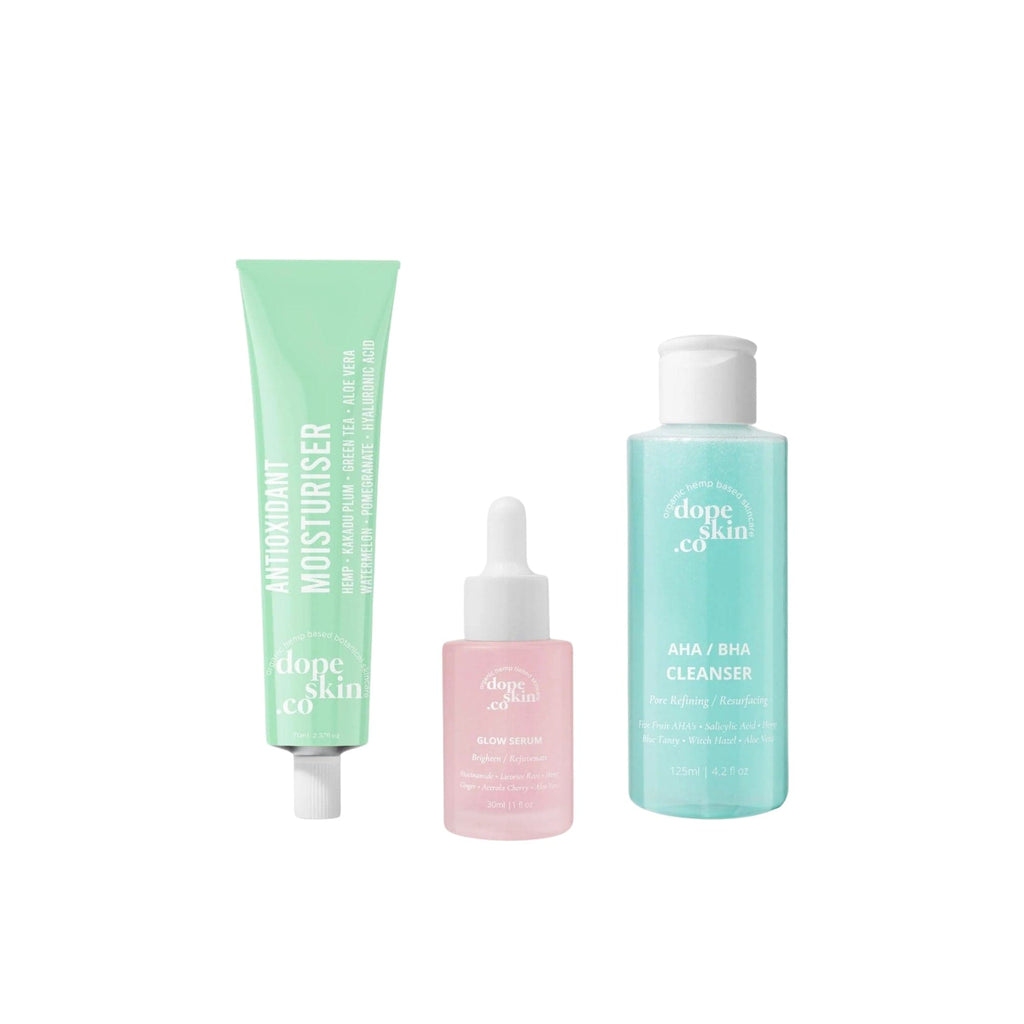 Dope Skin Co Skincare 3-Step Brighter Skin Kit