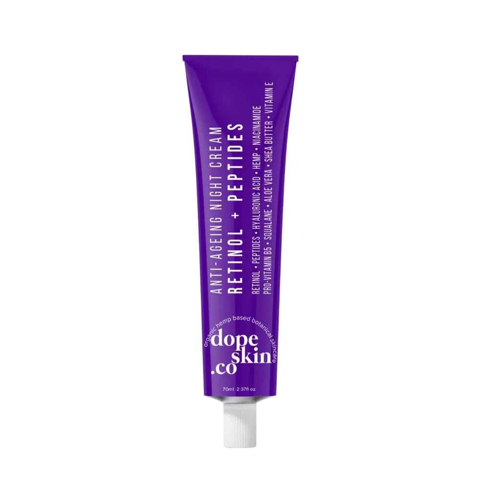 Dope Skin Co Skincare Retinol & Peptide Night Repair Cream