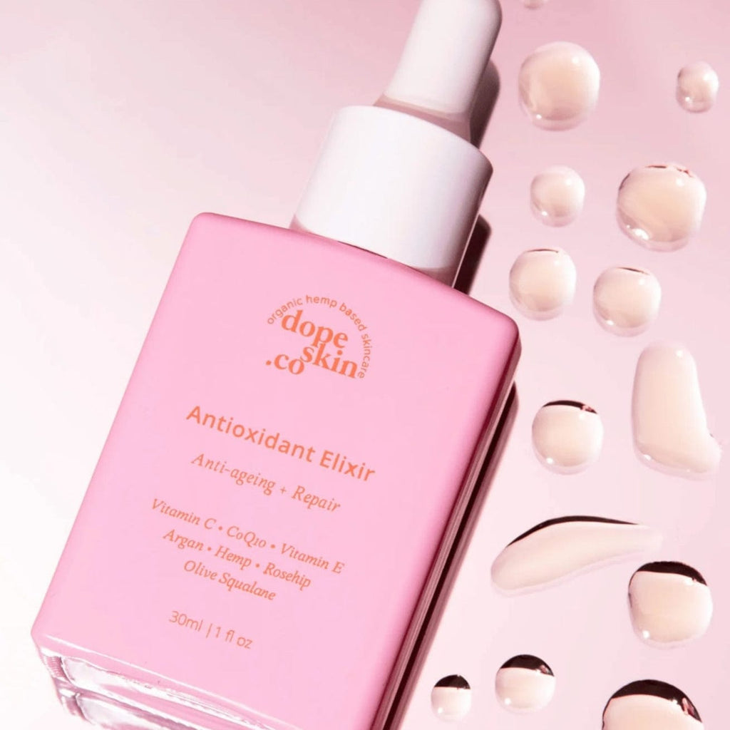 Dope Skin Co Skincare Vitamin C Antioxidant Elixir with CoQ10