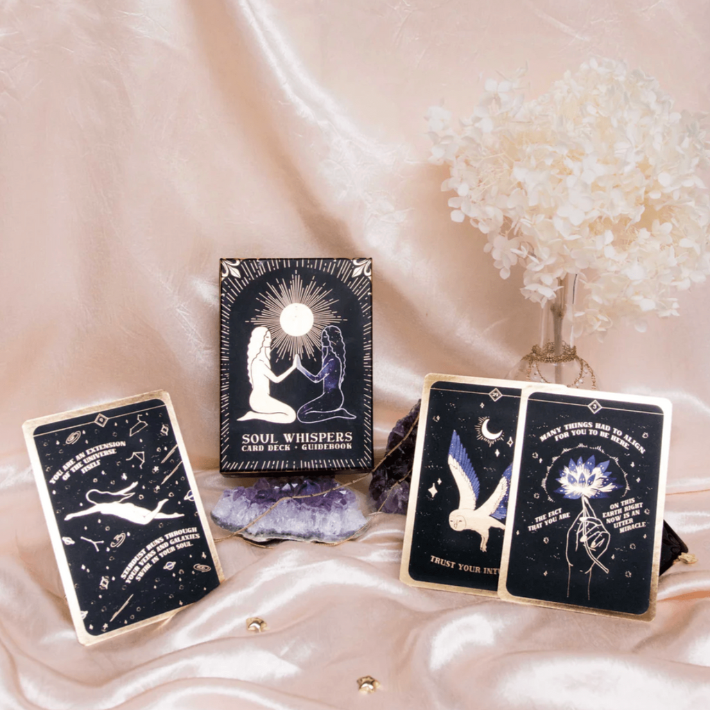 Dreamy Moons Affirmation Cards Soul Whispers Card Deck