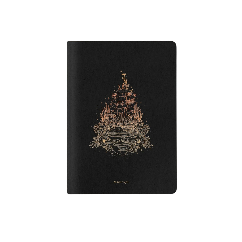 Magic Of I Journal A5 Astro-Mycology Notebook: Earthly Delights