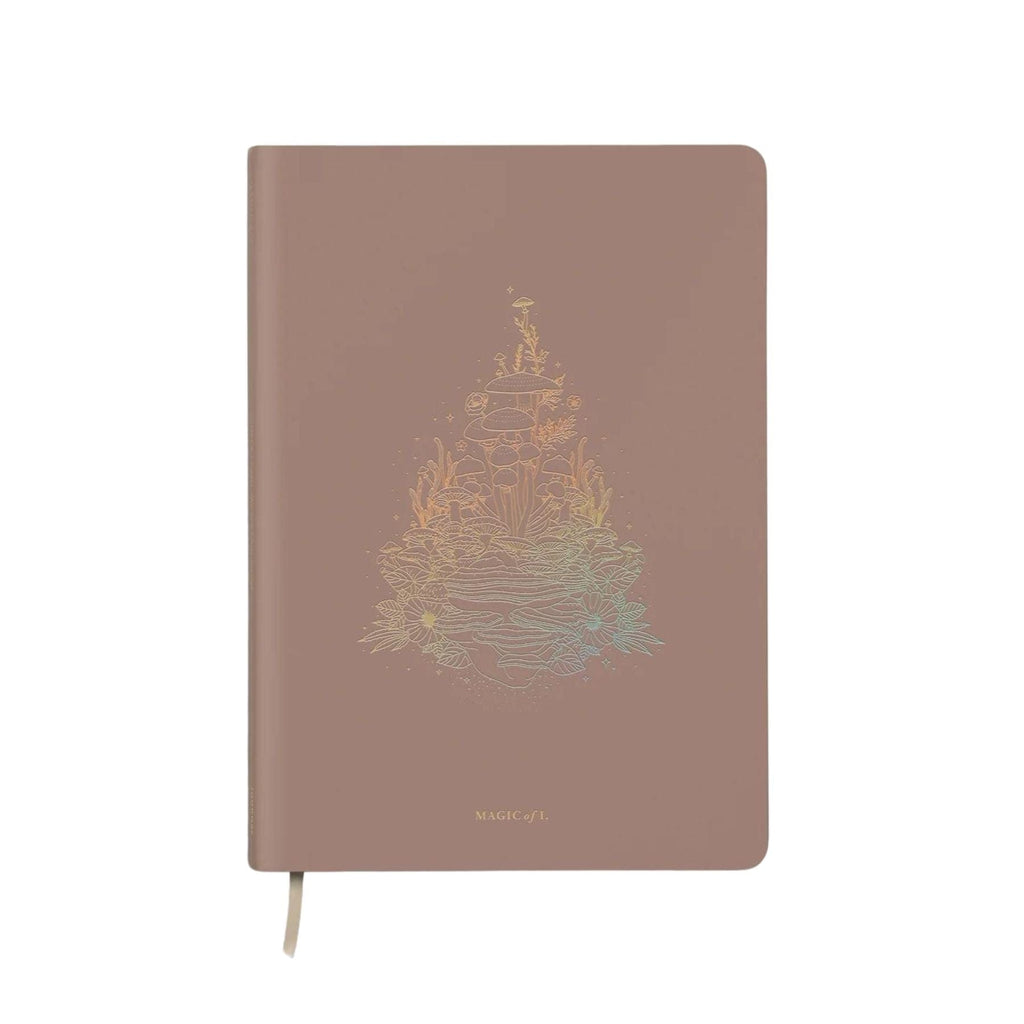 Magic Of I Notebooks & Notepads A5 Astro-Mycology Journal: Earthly Delights Mushroom