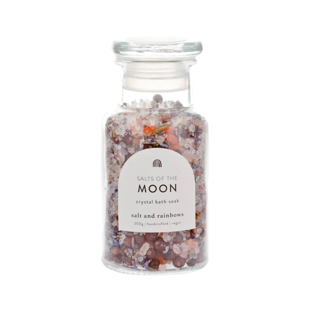 Salt And Rainbows Bath Soak Salts of Moon Crystal Bath Soak