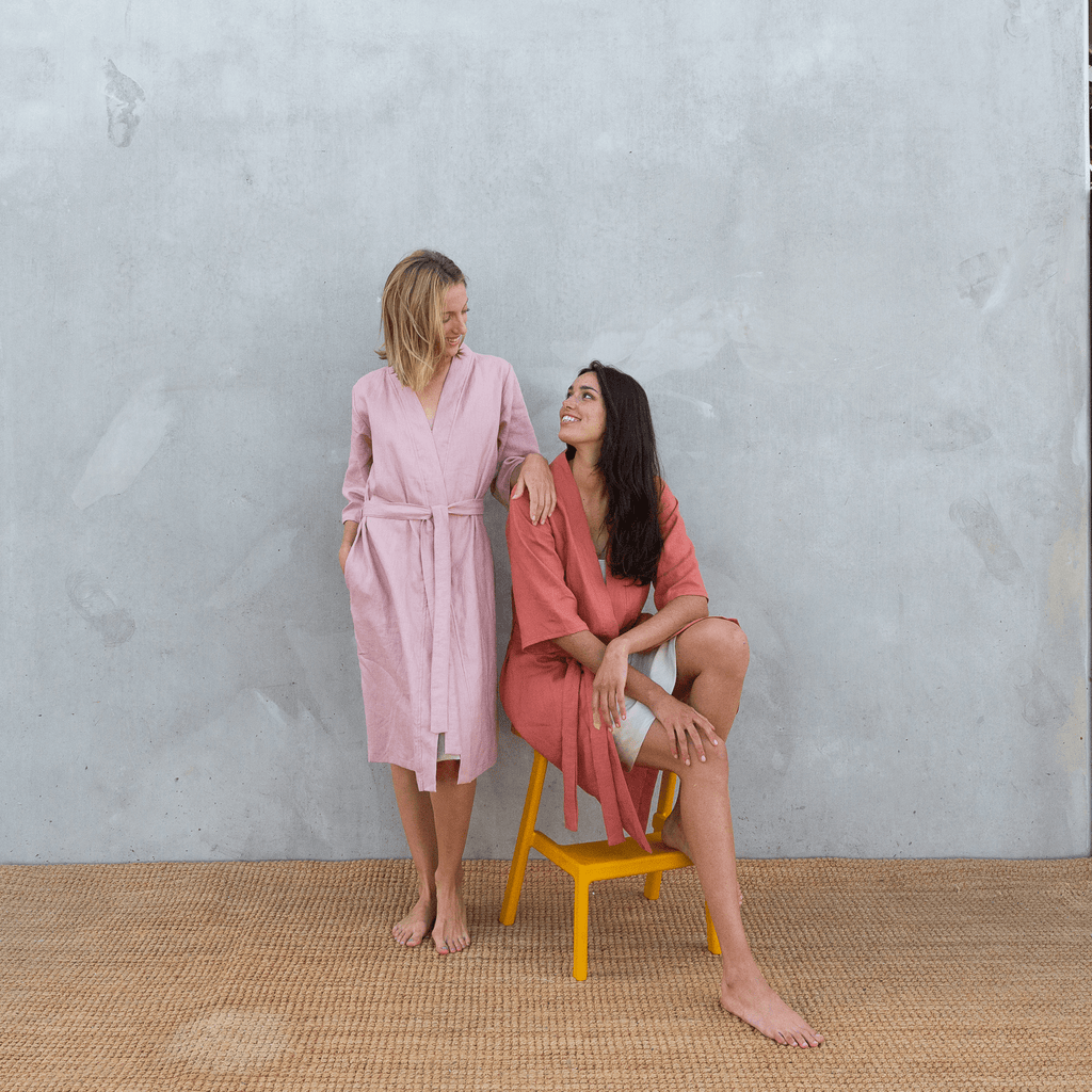 Loyal Crush Bare Threads - Linen Robe