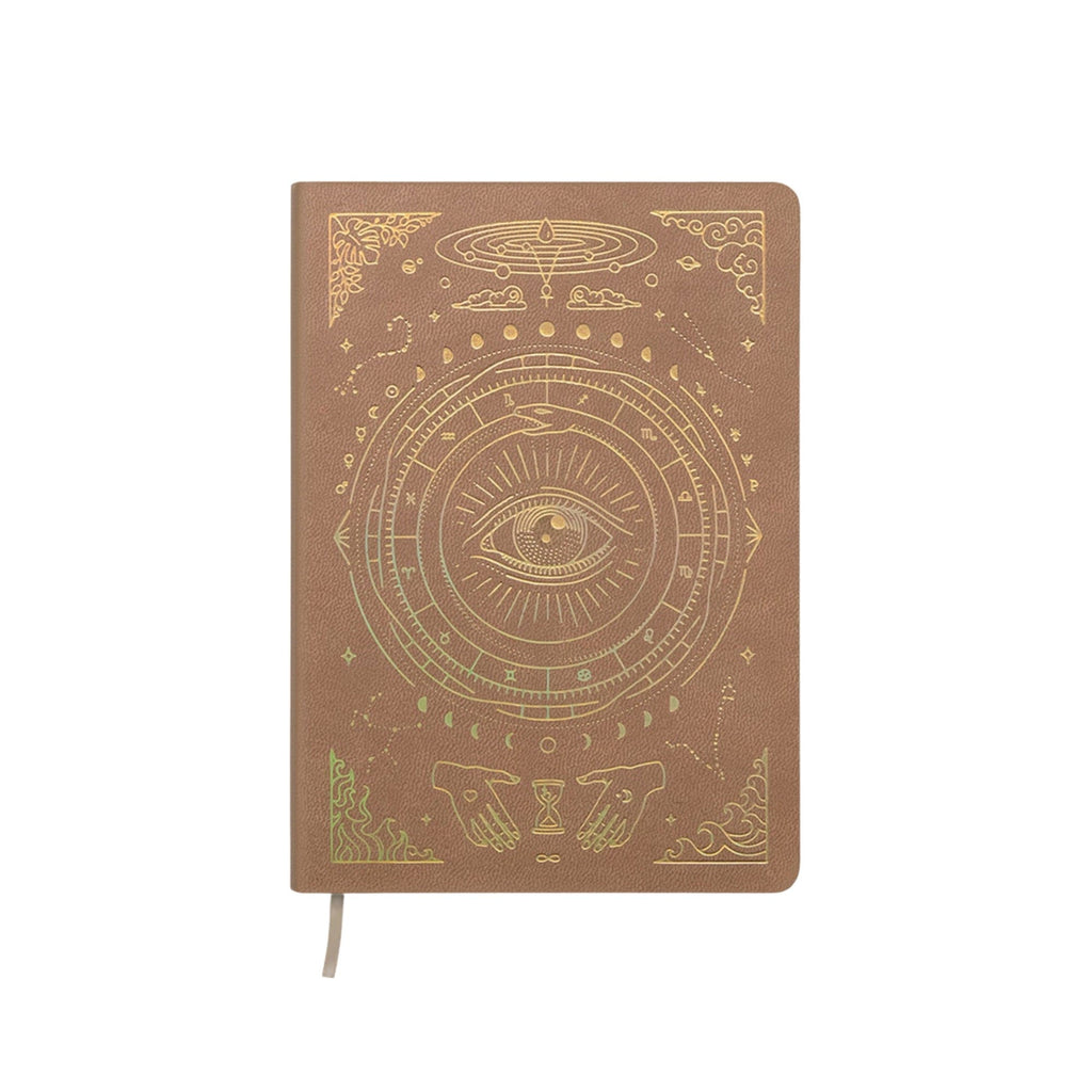 Magic Of I Vegan Leather Journal - Fawn Brown