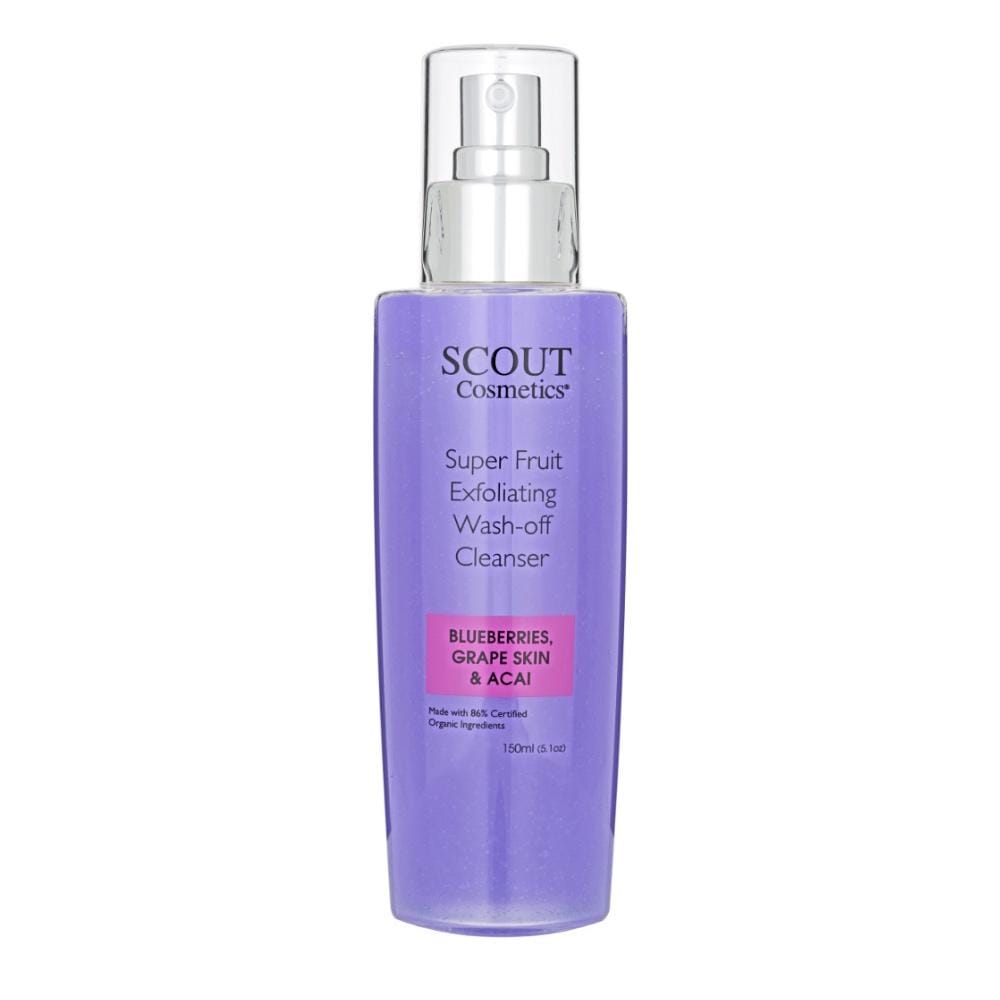 Scout Cosmetics Skincare Super Fruit Exfoliating Wash-Off Cleanser