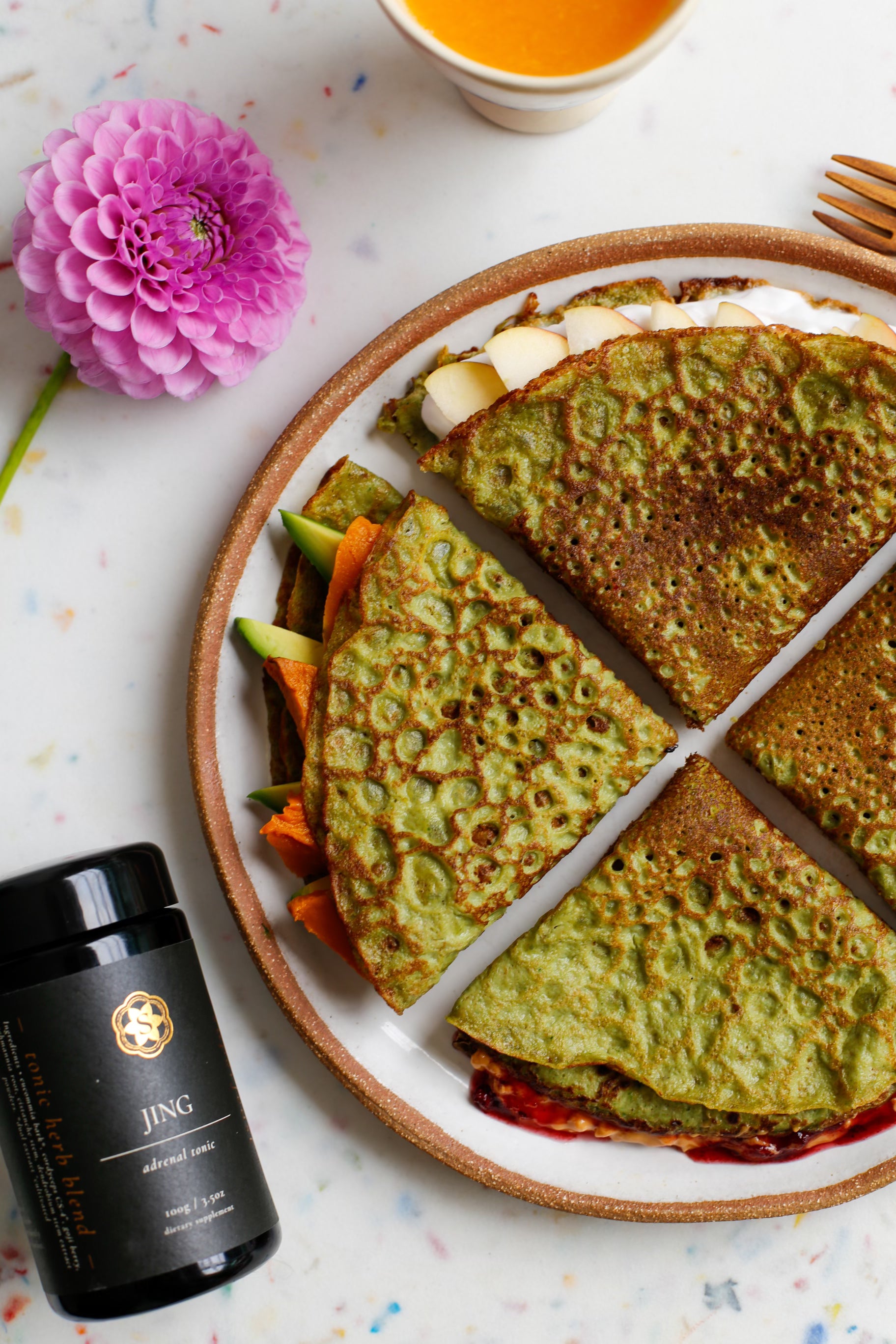 Green Morning Superfood Smoothie - Immunity Blend For Health Support
