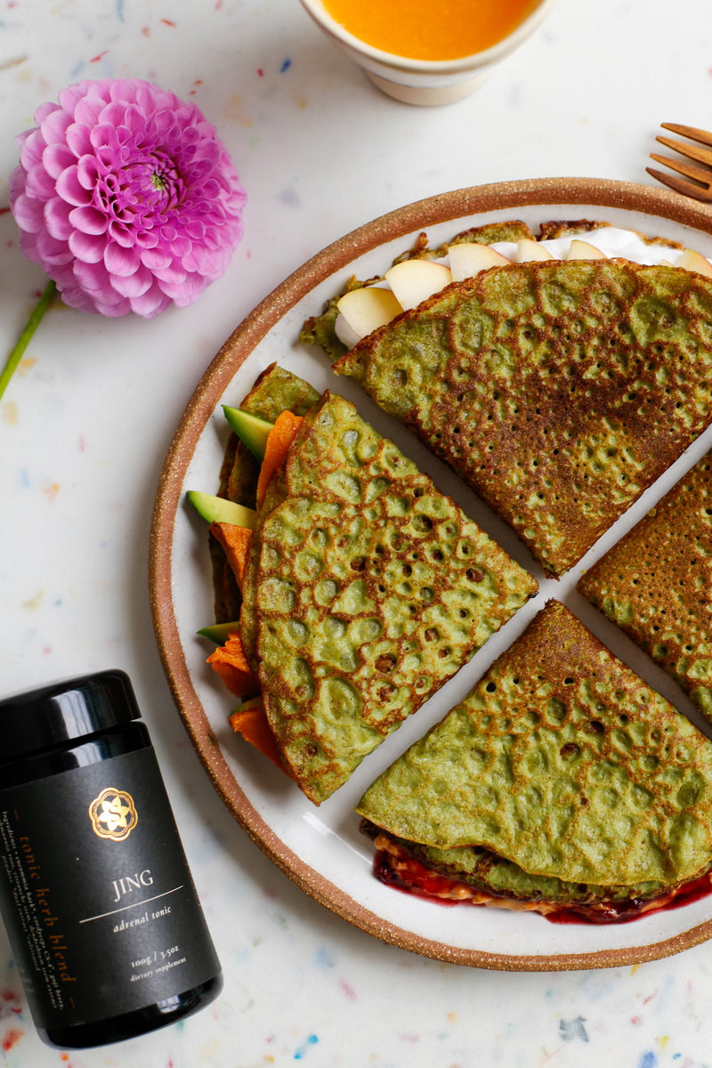 RECIPE: Energising Green Crepes
