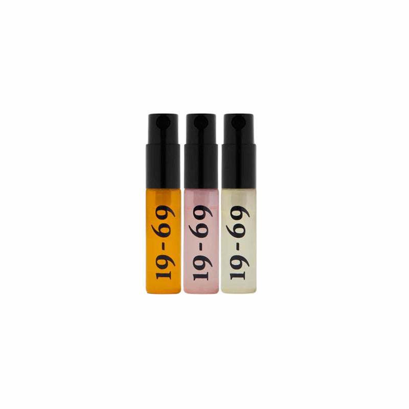 19-69 Eau De Parfum Pocket Size 3 References -  Capri, Rainbow Bar and Villa Nellcôt