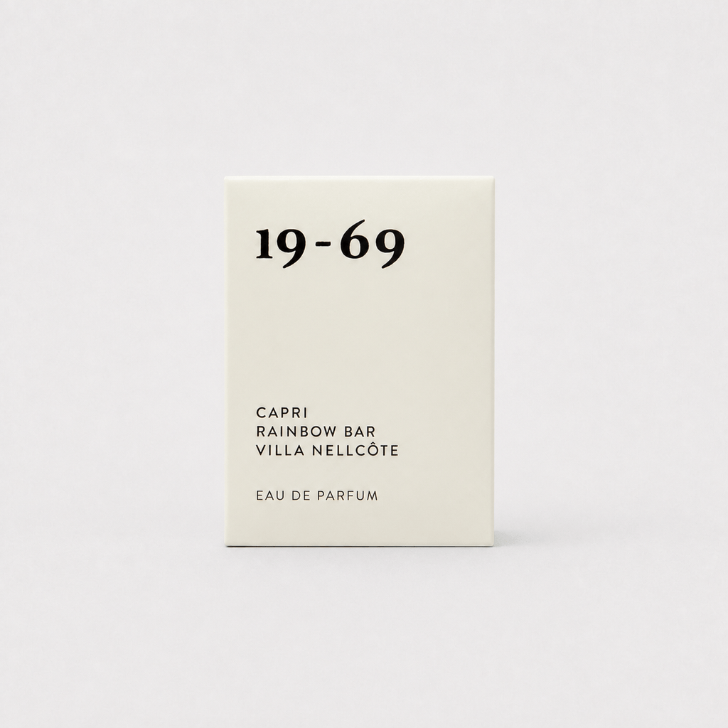 19-69 Eau De Parfum Pocket Size 3 References -  Capri, Rainbow Bar and Villa Nellcôt