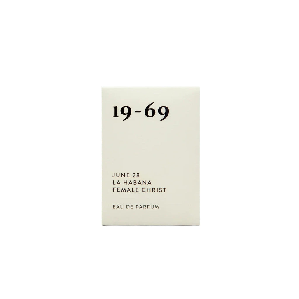 19-69 Eau De Parfum Pocket Size 3 References - June 28, Female Christ, La Habana