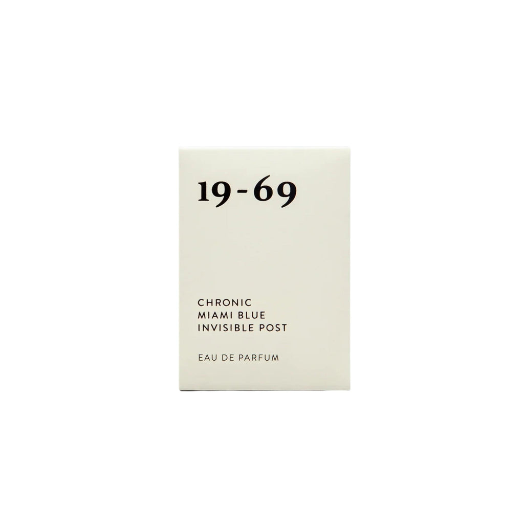 19-69 Eau De Parfum Pocket Size 3 References -  Miami Blue, Invisible Post + Chronic