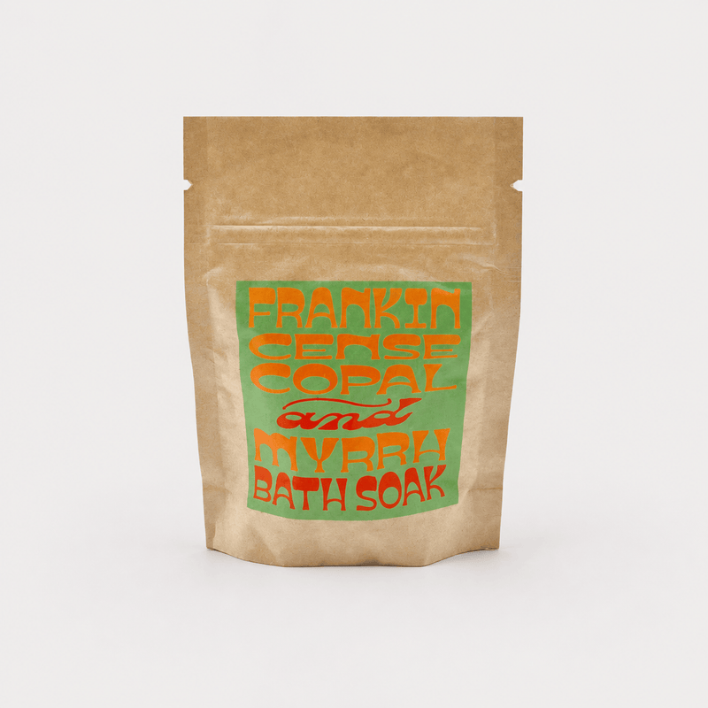 A Wild Yonder Studio Bath Soak Frankincense Copal and Myrrh Bath Soak
