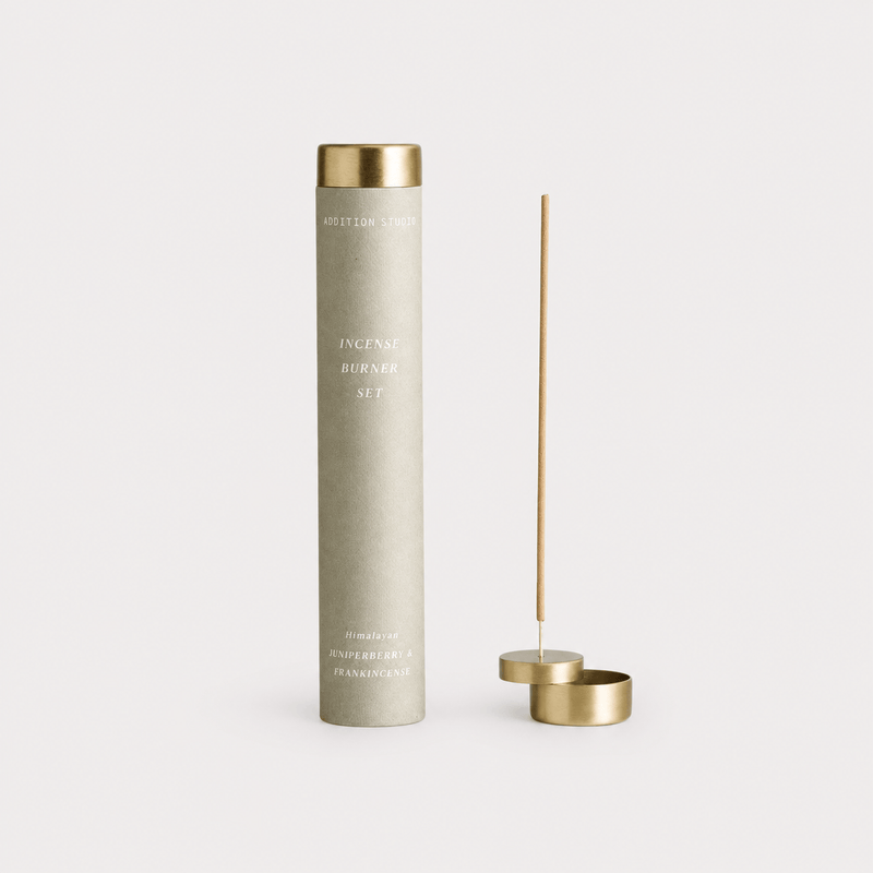Addition Studio Incense Incense Burner & Holder - Frankincense & Juniperberry