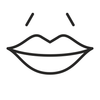 lips line icon