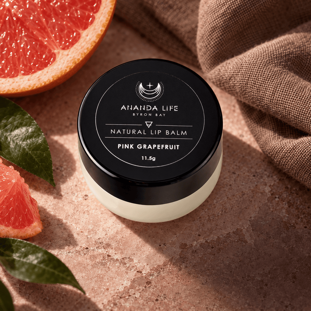 Ananda Life Skincare Lip Balm Pot - Pink Grapefruit