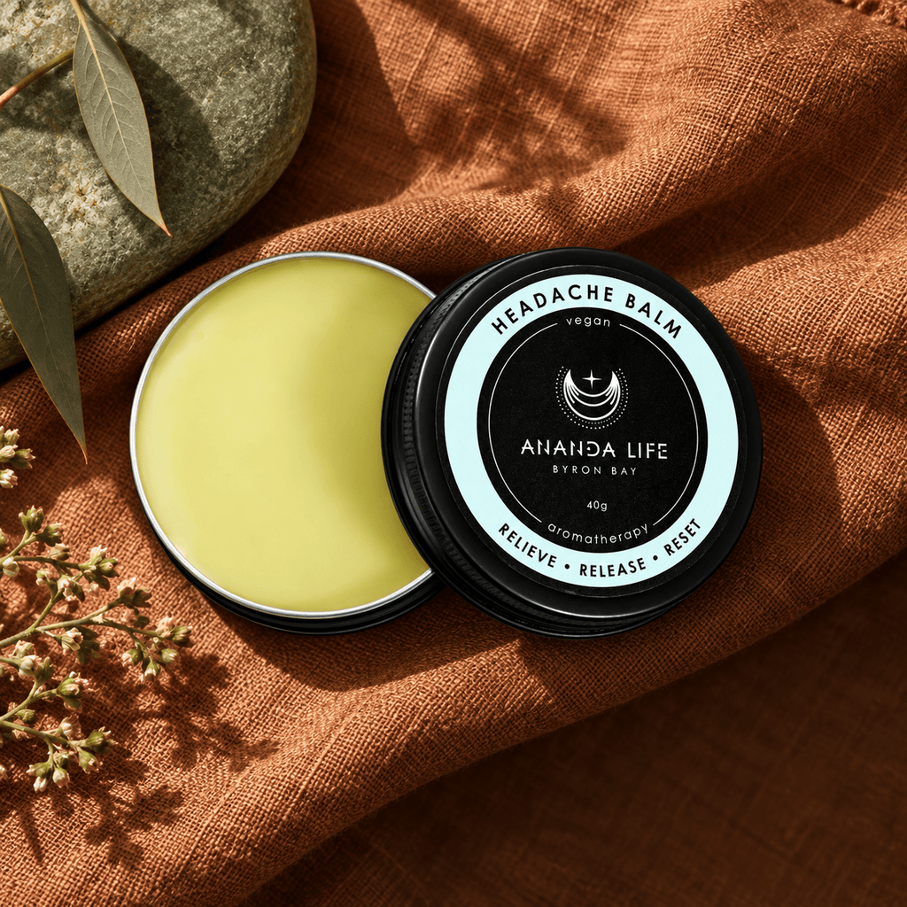 Ananda Life Skincare Vegan Aromatherapy Headache Balm