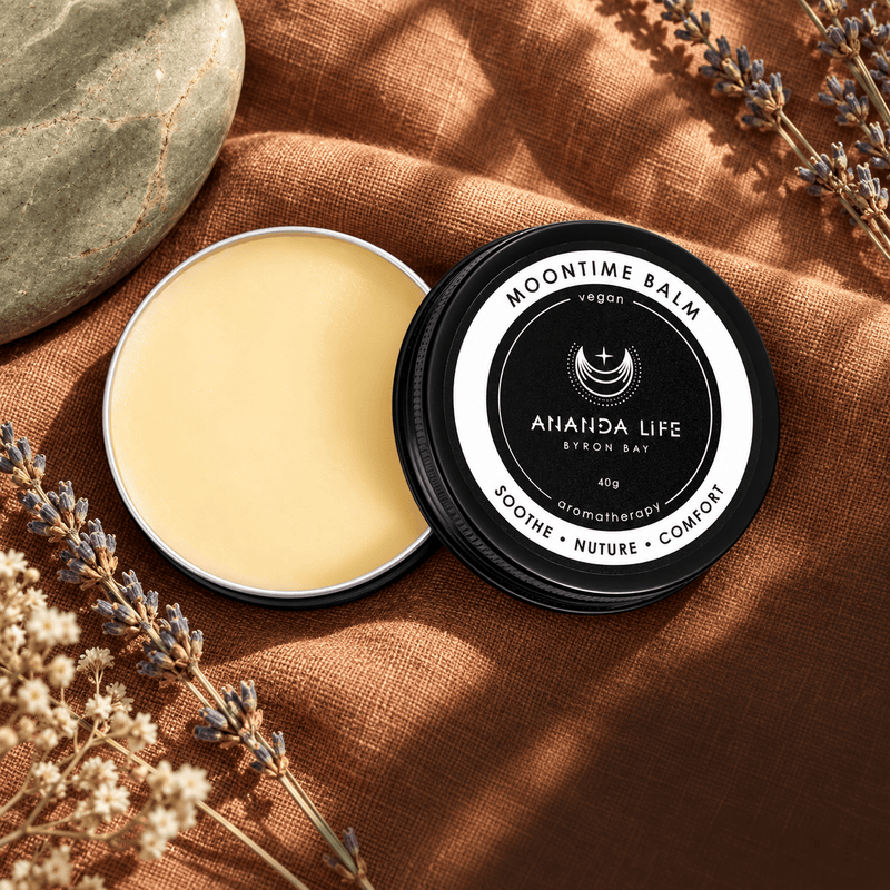 Ananda Life Skincare Vegan Aromatherapy Moon Time Balm