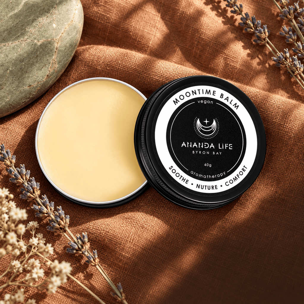 Ananda Life Skincare Vegan Aromatherapy Moon Time Balm