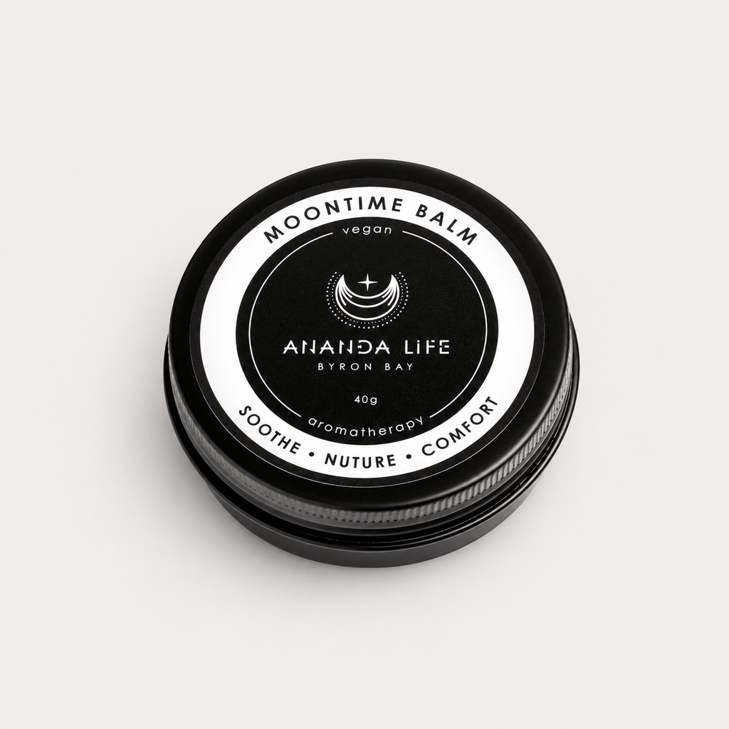 Ananda Life Skincare Vegan Aromatherapy Moon Time Balm