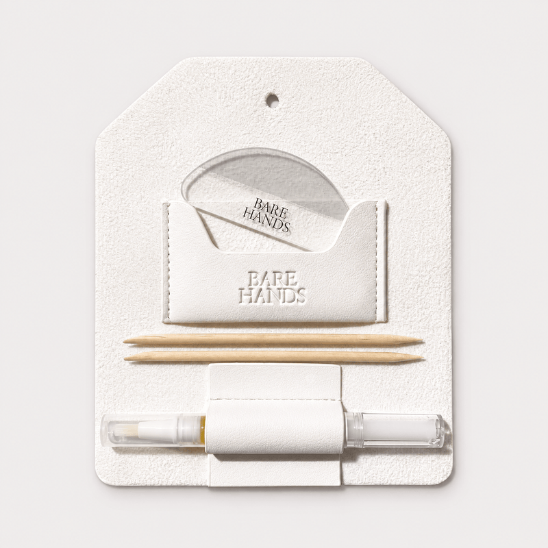Bare Hands Skincare The Dry Gloss Manicure Kit - Citrine