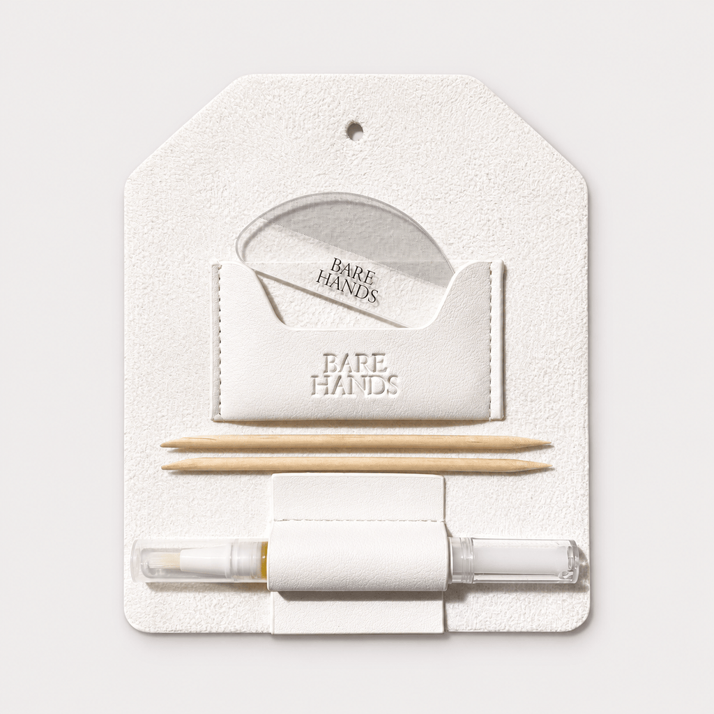 Bare Hands Skincare The Dry Gloss Manicure Kit - Citrine
