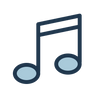 Blue Monday music icon