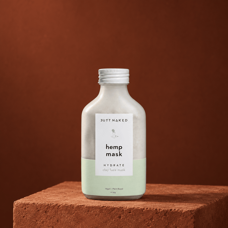 Butt Naked Face Mask Hemp Clay Mask