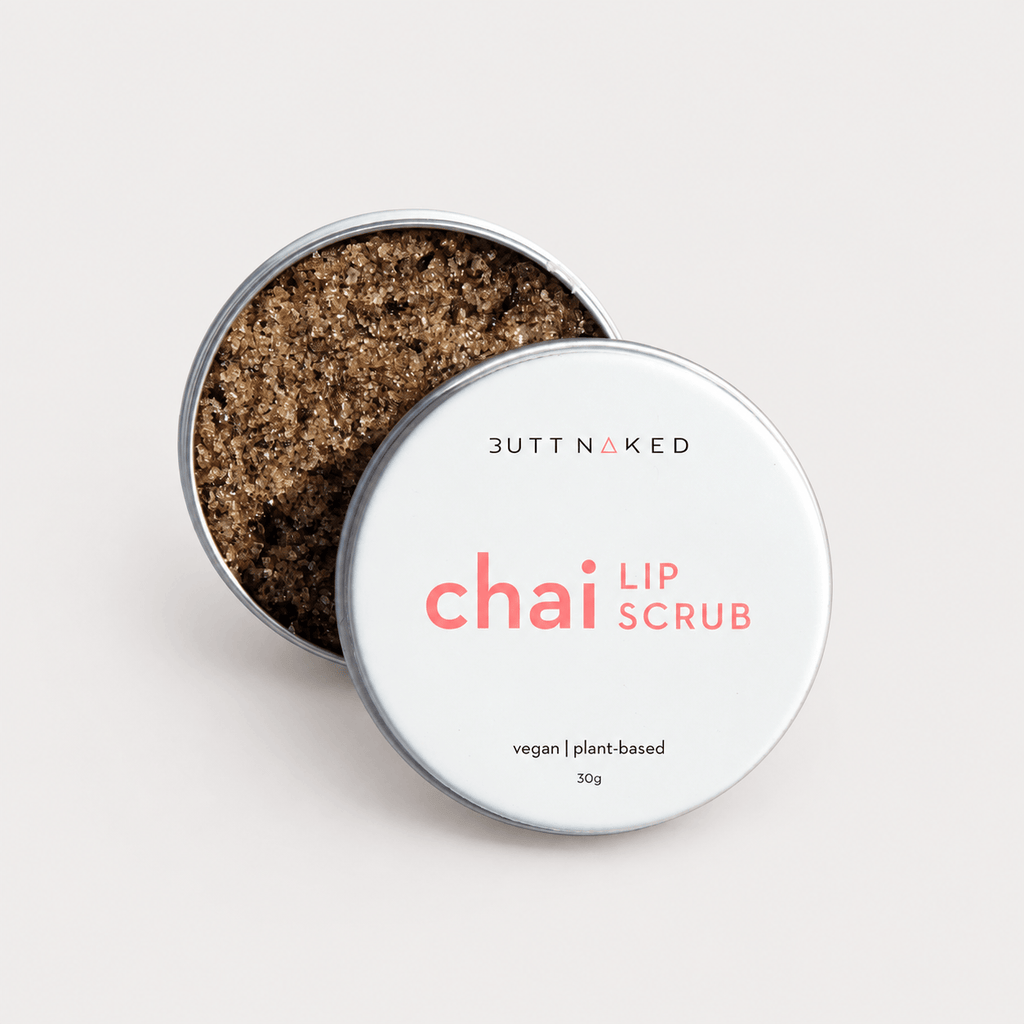 Butt Naked Lip Balms Chai Lip Scrub