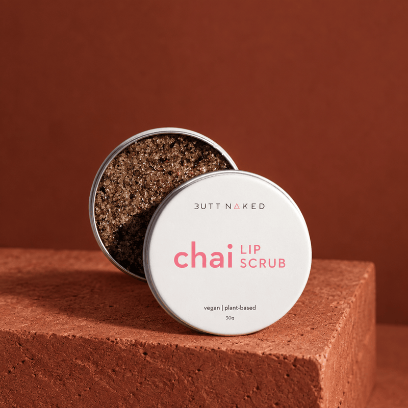 Butt Naked Lip Balms Chai Lip Scrub