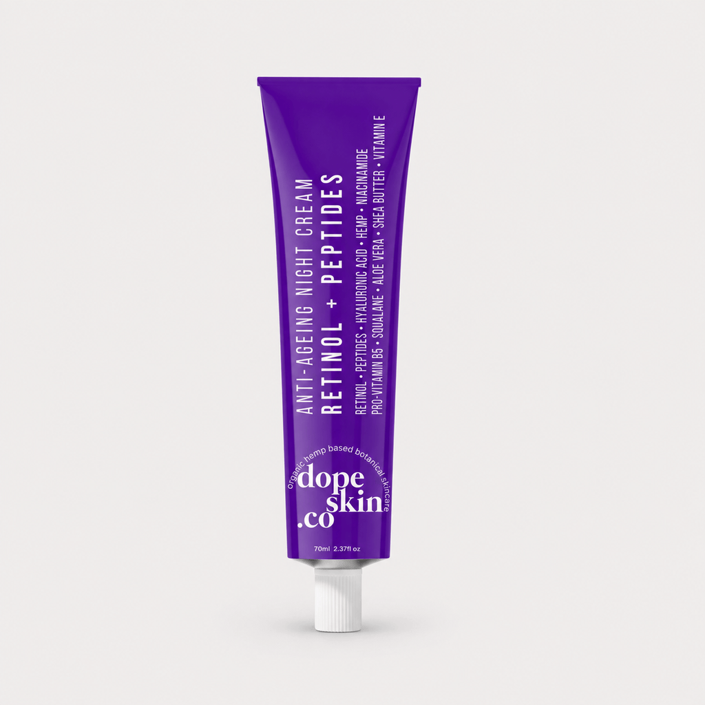 Dope Skin Co Skincare Retinol & Peptide Night Repair Cream