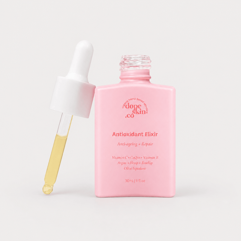 Dope Skin Co Skincare Vitamin C Antioxidant Elixir with CoQ10