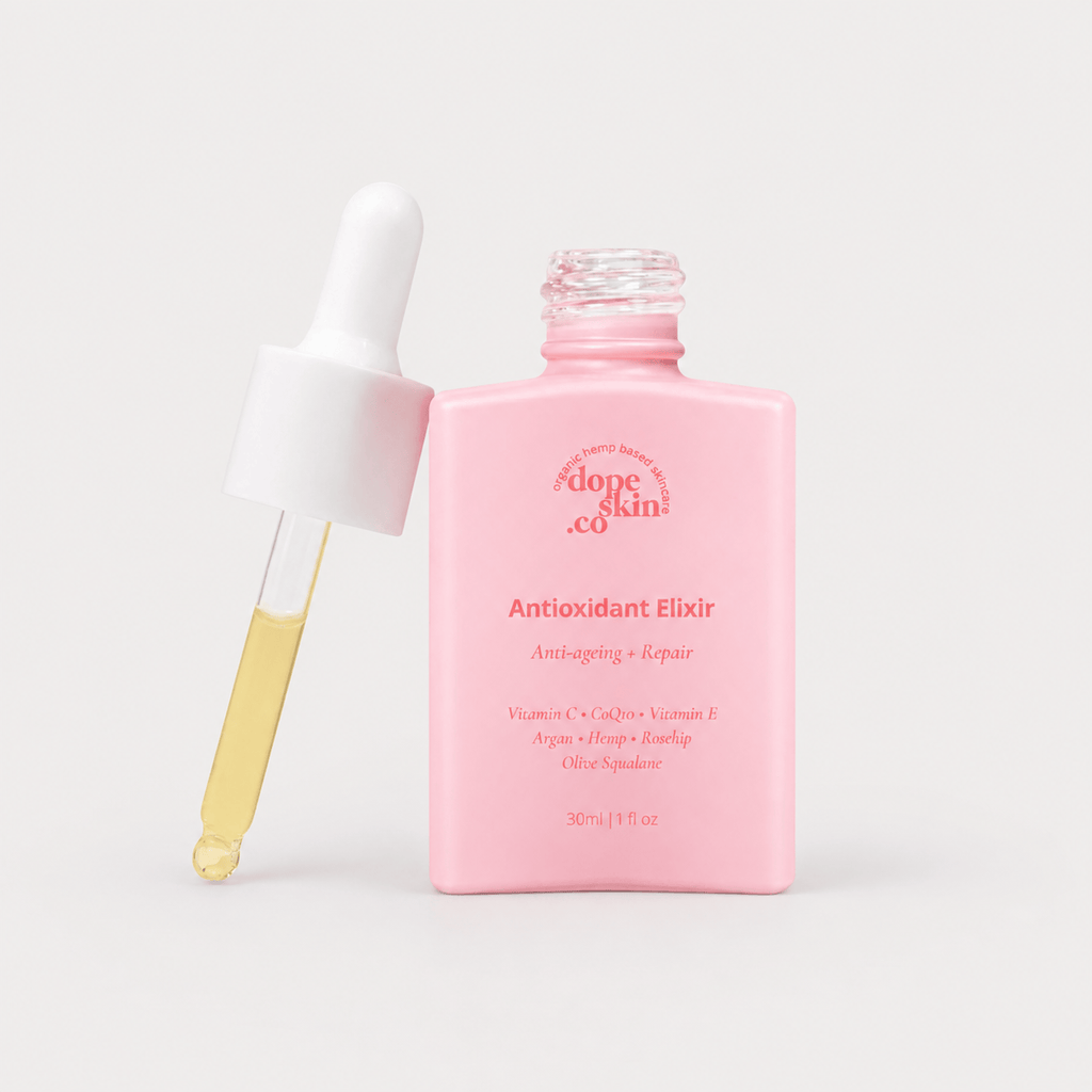 Dope Skin Co Skincare Vitamin C Antioxidant Elixir with CoQ10