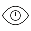 Dope Skin Co eye line icon