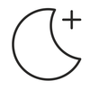 Dope Skin Co moon line icon