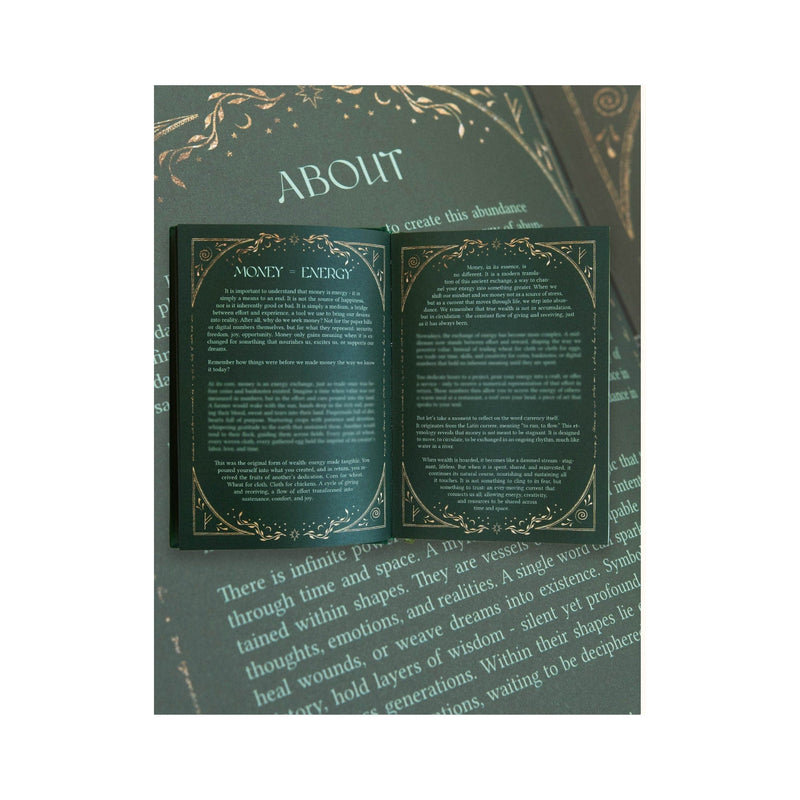 Dreamy Moons Affirmation Cards Abundance Planner