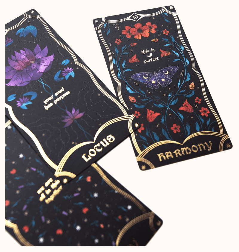 Dreamy Moons Affirmation Cards Bloom Oracle Deck