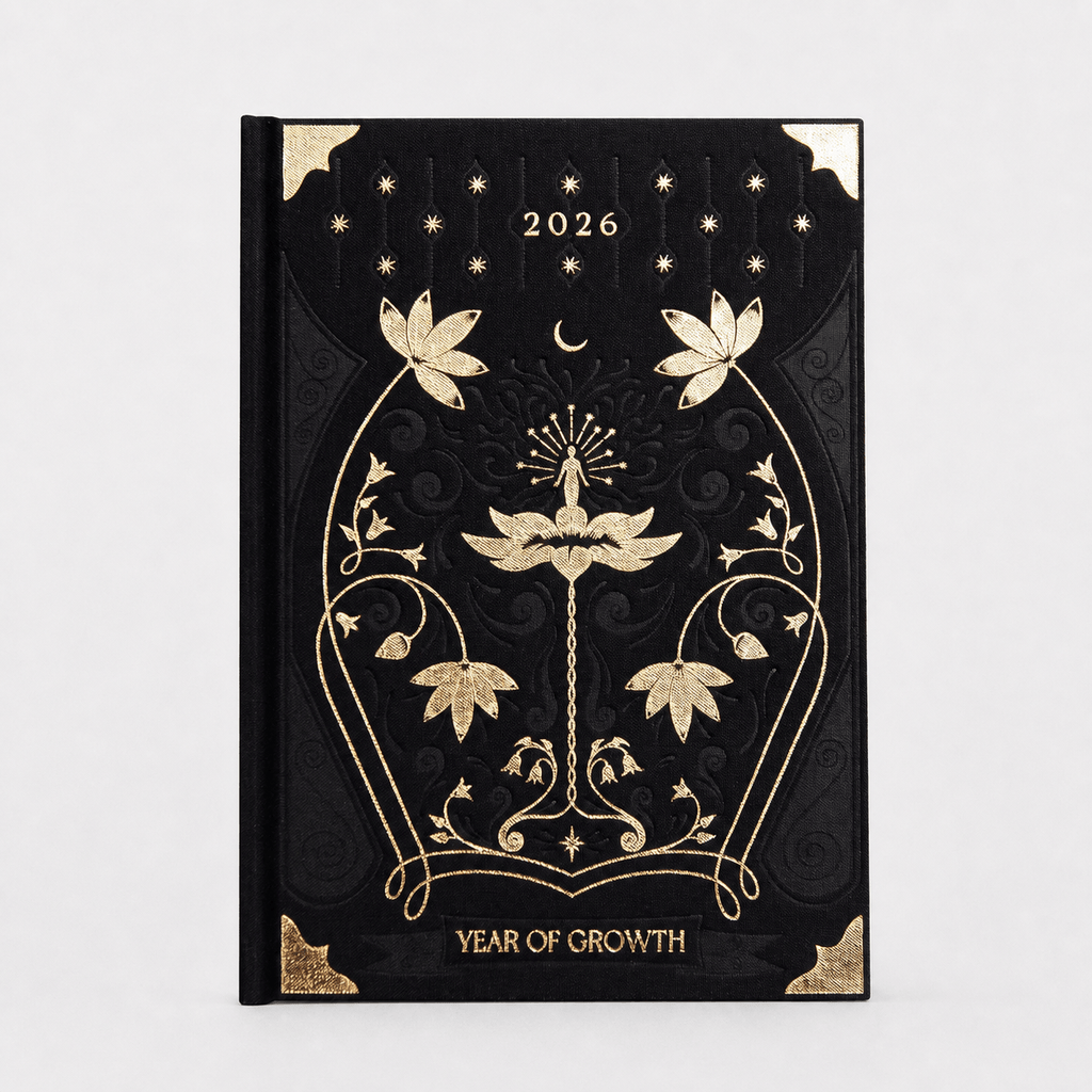 Dreamy Moons Journal 2026 Year of Growth Book