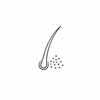 Oil absorbing dry shampoo icon
