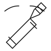 Built in brow brush detailed icon