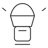 Compact kabuki control line icon