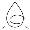 Cream melts into skin detailed icon