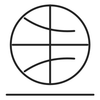 Dual tone bronze line icon