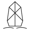 Clear quartz stone line icon