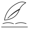 Facial sculpting glide line icon
