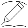 Full colour matte glide icon