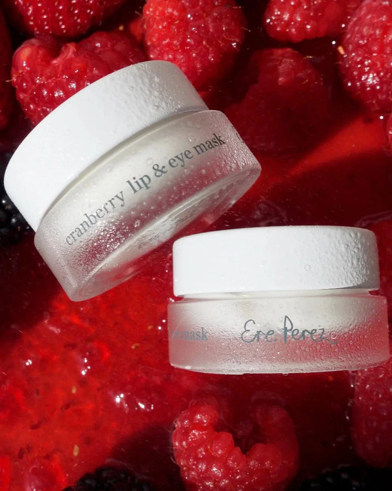 Ere Perez Lipstick Cranberry Lip + Eye Mask