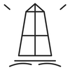 plastic free pencil detailed icon